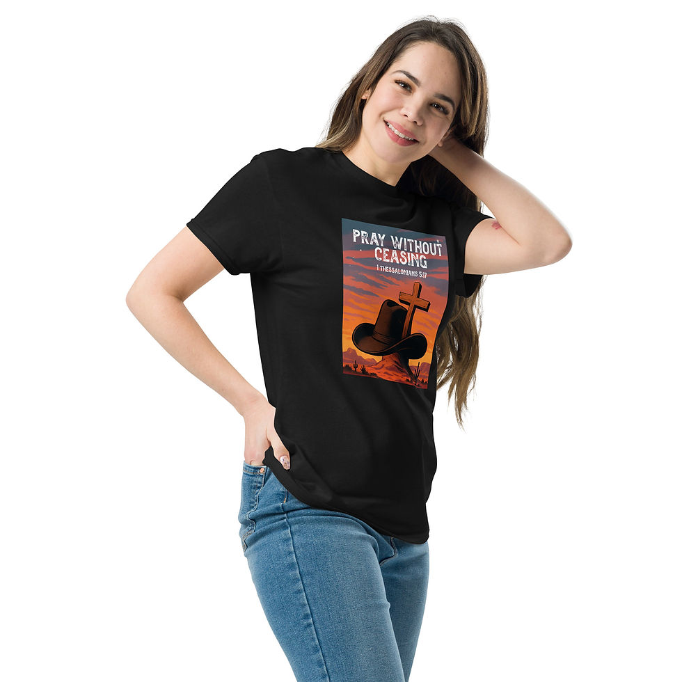 Thumbnail: Pray Without Ceasing | Unisex Classic T-shirt 