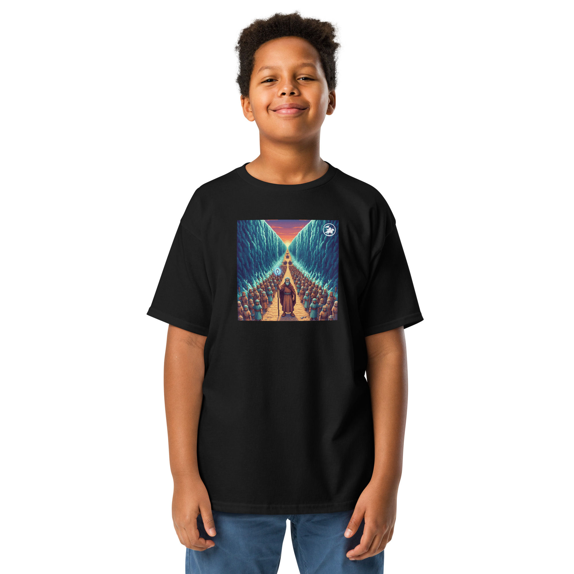 Moses Parting the Sea | Unisex Kids Classic T-shirt