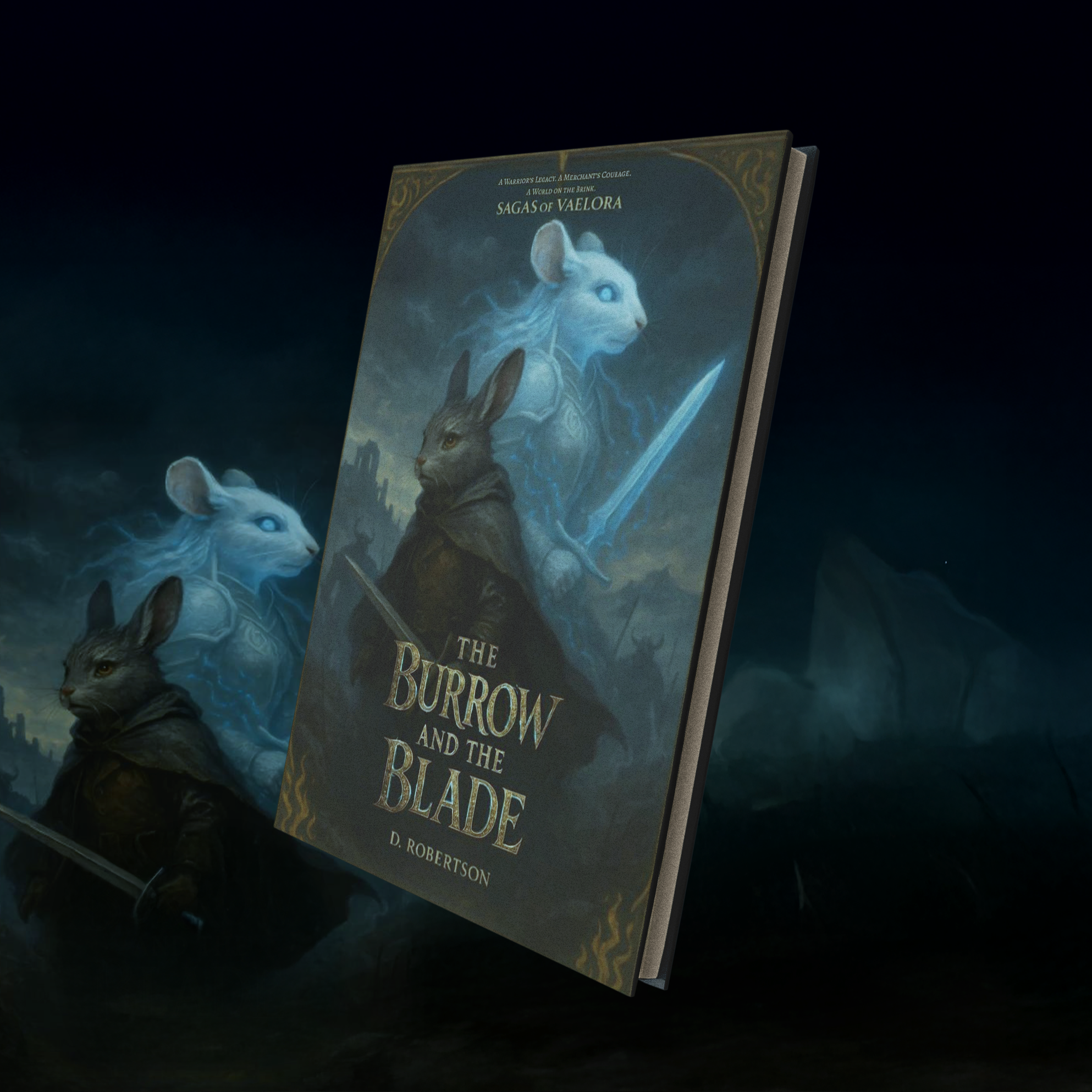 Burrow and the blade - Desmond Robertson