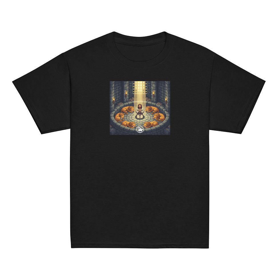 Thumbnail: Daniel in the Lion's Den | Unisex Kids Classic T-shirt