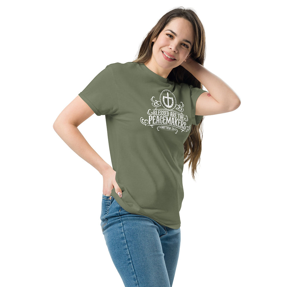 Thumbnail: Matthew 5:9 | Unisex Classic T-shirt