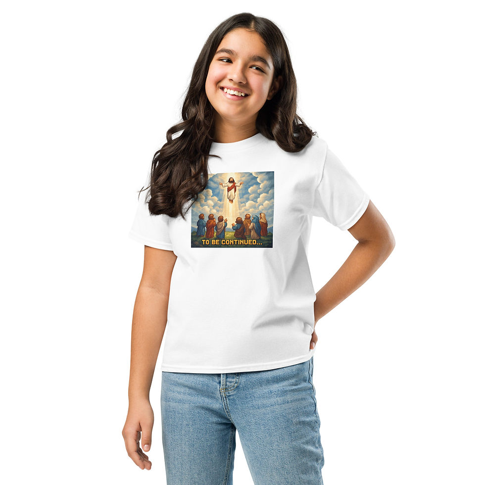 Thumbnail: Jesus Ascending | Unisex Kids Classic T-shirt