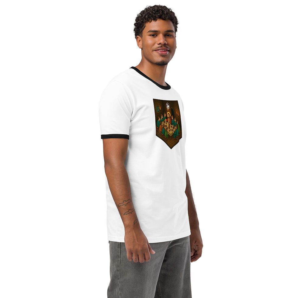 Thumbnail: The Last Dinner | Unisex Ringer Tshirt