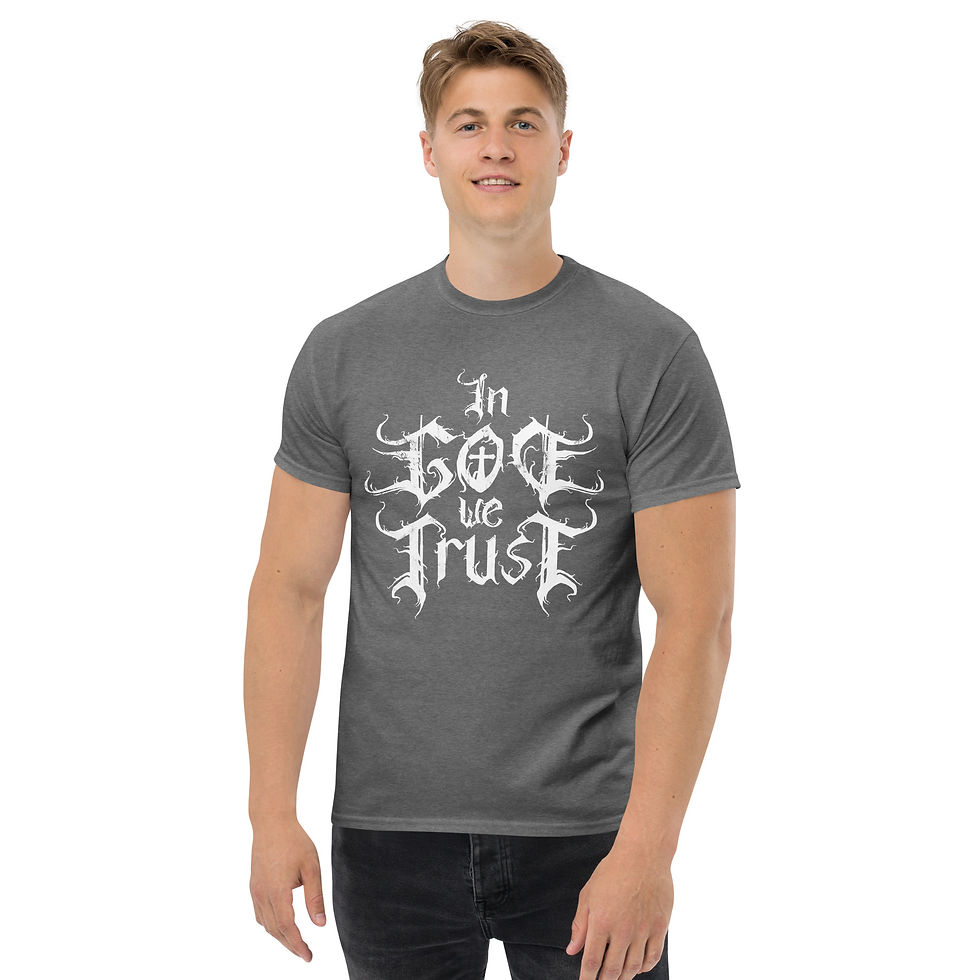 Thumbnail: In God We Trust (White) - Unisex Classic T-shirt