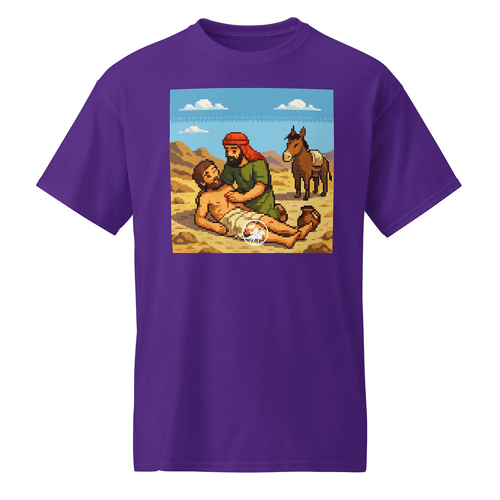 Thumbnail: The good Samaritan | DryBlend® tshirt