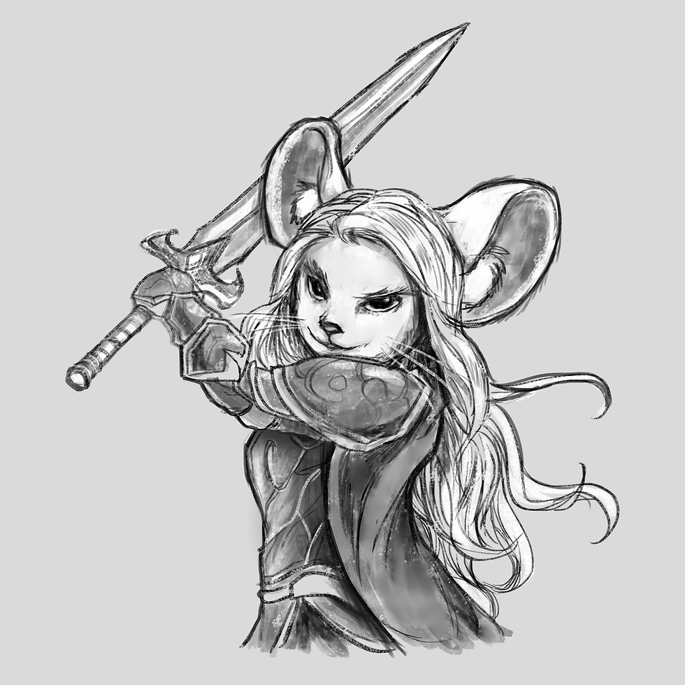 Thumbnail: Burrow and the blade - Desmond Robertson