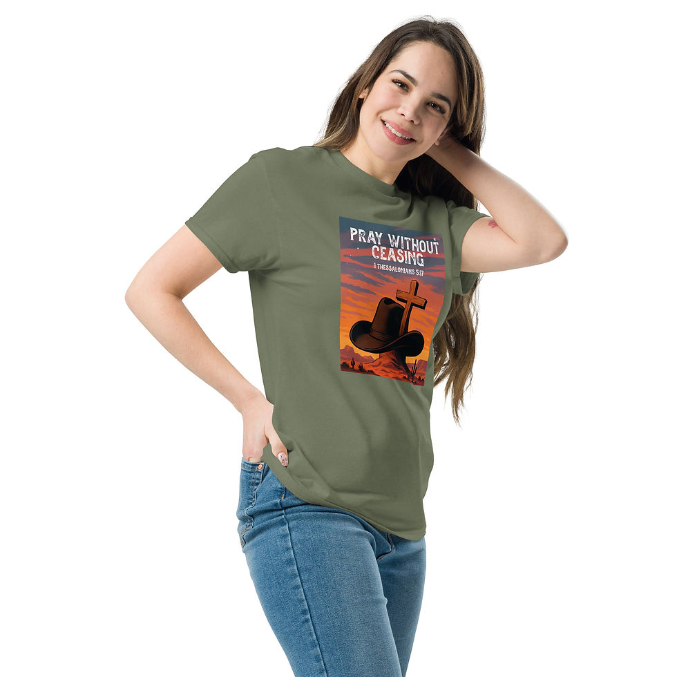 Thumbnail: Pray Without Ceasing | Unisex Classic T-shirt 