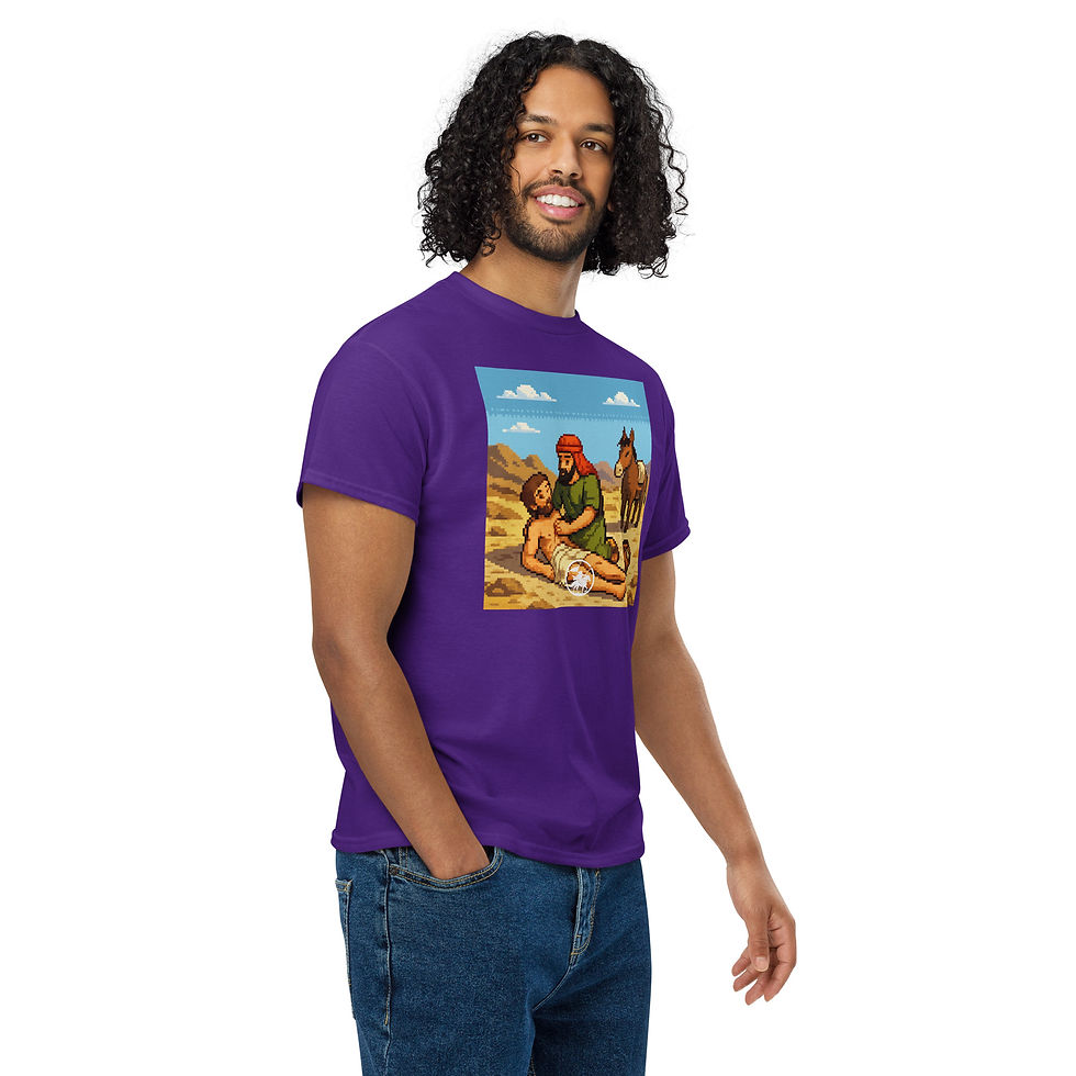 Thumbnail: The good Samaritan | DryBlend® tshirt