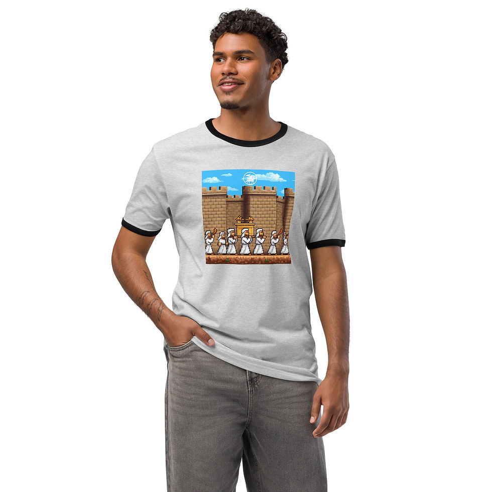 Thumbnail: The Ark of the Covenant | Unisex Ringer Tshirt