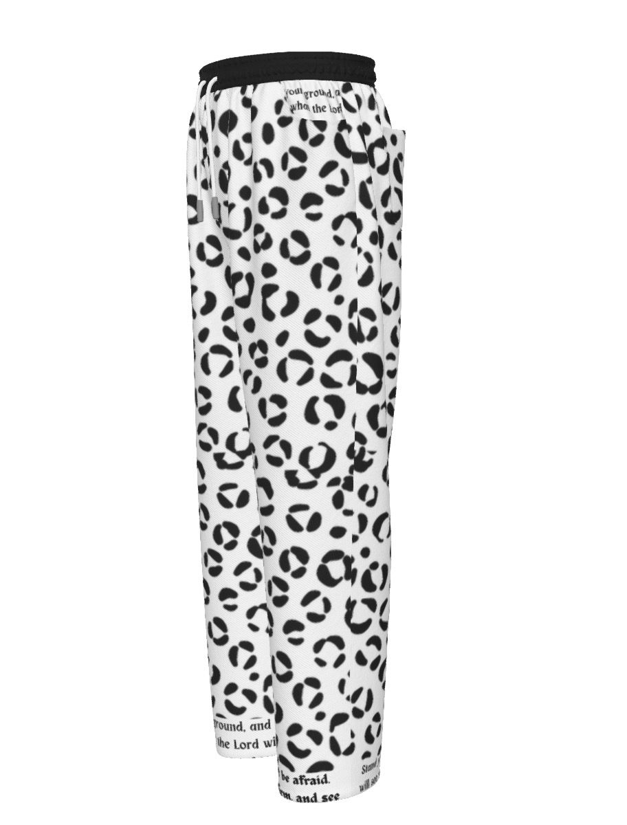 White leopard print leggings, casual wear for everyday looks, comfortable feeling.