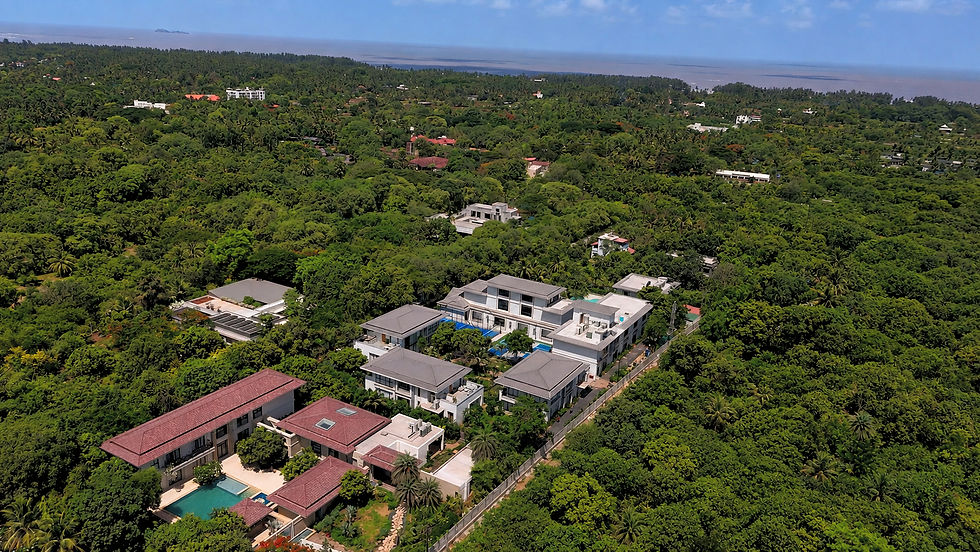 drone shot Awas country club
