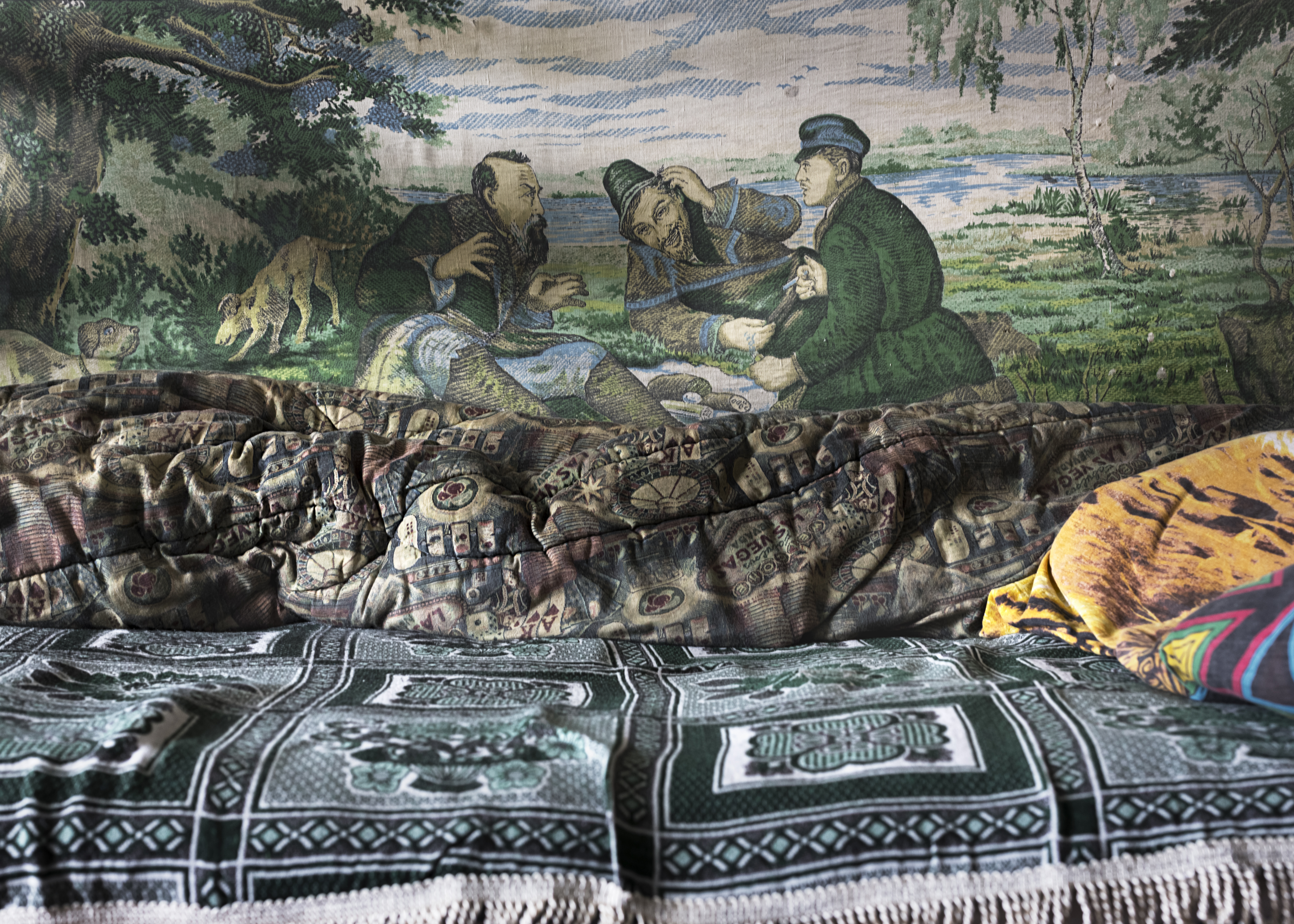 Hunters at rest