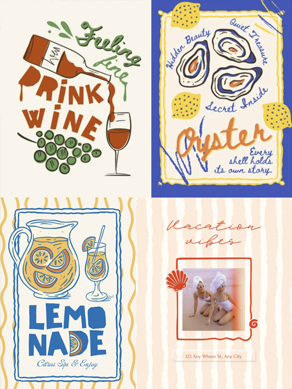 Italian Summer & Retro — Sun-drenched Italian summer style with a nostalgic retro twist.