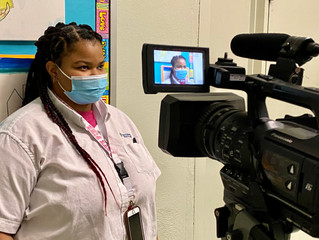 WTHR Interviews PCR Students about the Inauguration