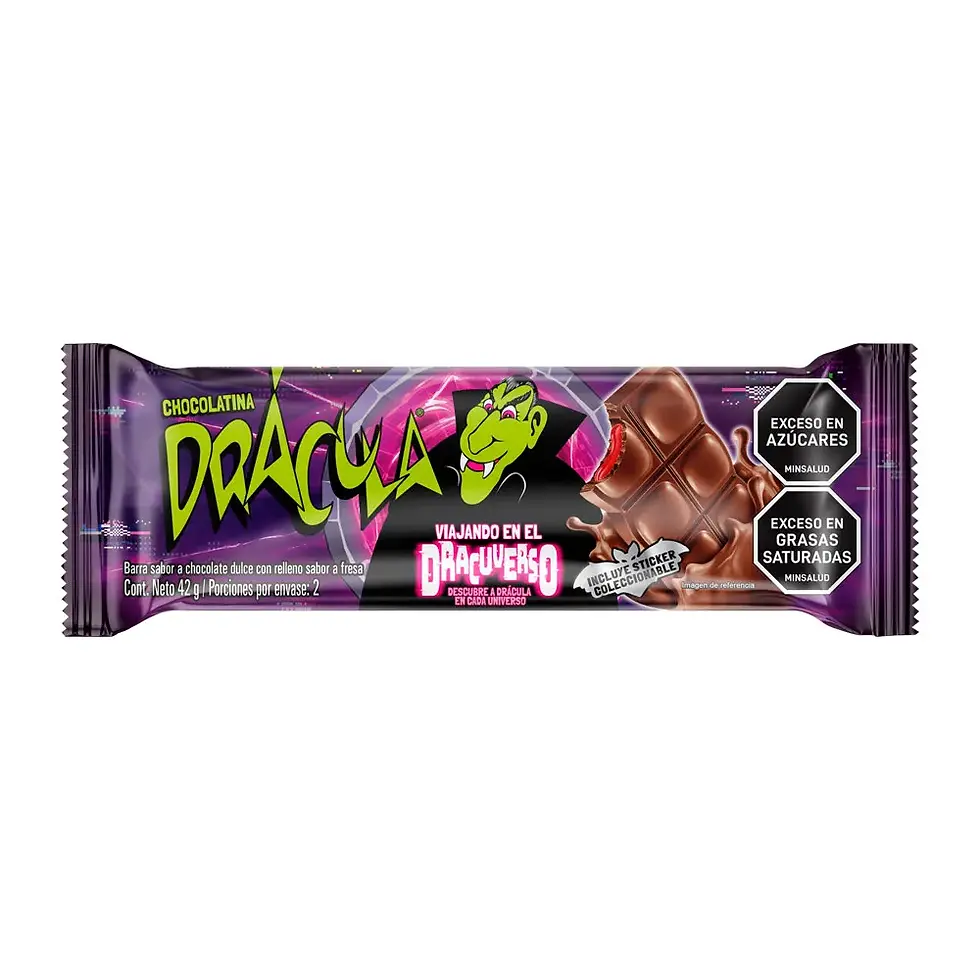 CHOCOLATINA DRACULA DRACUWAFER 6G