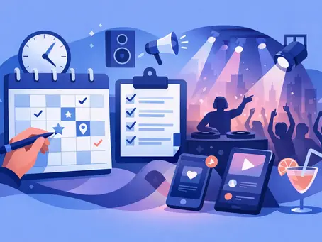Nightlife Event Schedule That Builds Buzz