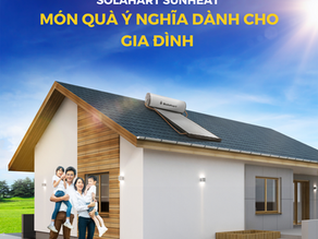 Mua Máy Nước Nóng Solahart Sunheat - Món quà ý nghĩa dành cho gia đình