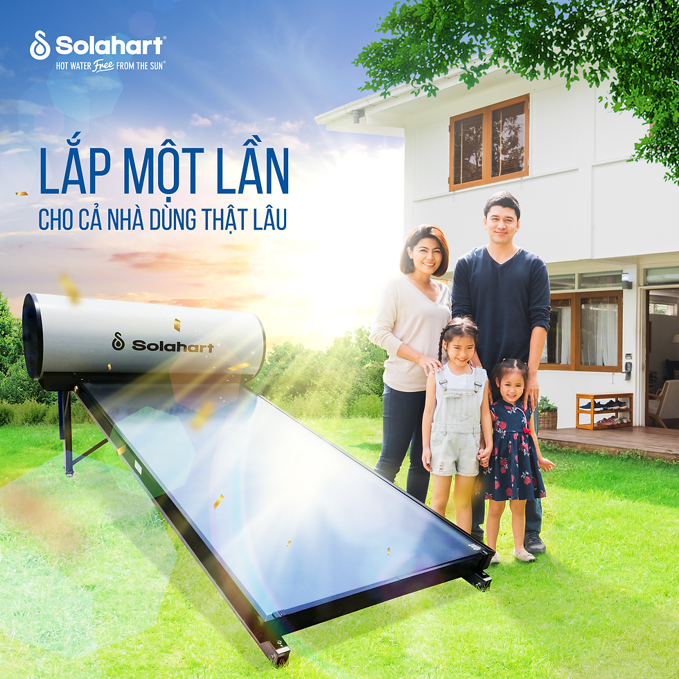 Máy nước nóng năng lượng mặt trời Solahart