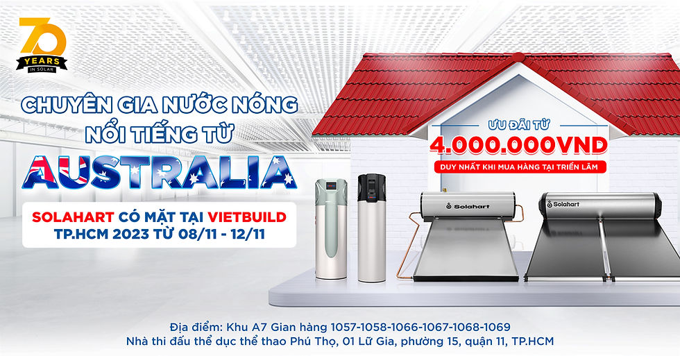 Máy nước nóng năng lượng mặt trời Solahart