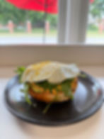 Sunrise Avocado Bagel