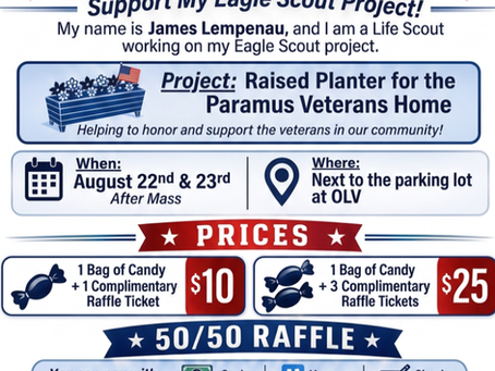 James' Eagle Scout Project Fundraiser