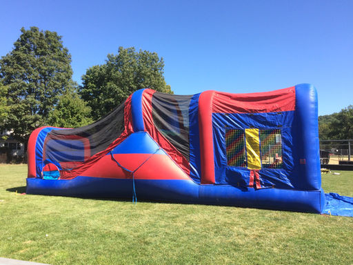 bounce and slide combo, bounce and slide rental, inflatable bounce and slide,