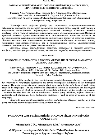 Parodont xəstəlikləri