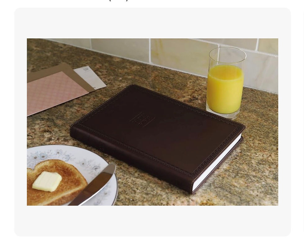 Thumbnail: NIV, Value Thinline Bible, Large Print, Leathersoft, Brown, Comfort Print