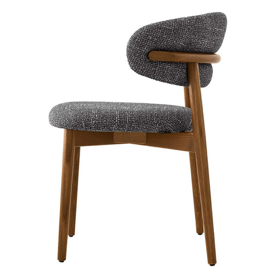 calligaris_oleandro-tuoli_buklee-kangas_harmaa_pahkina_dining_chair_walnut_boucle_anthraci