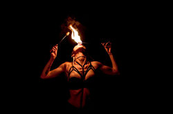 The Hive Fire Performers