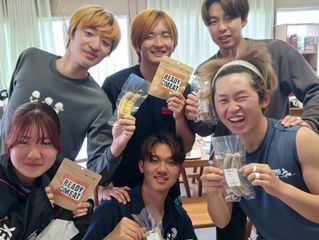 OBの方より差し入れをいただきました