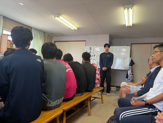 幹部交代式を行いました