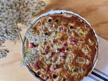 Tarte à la rhubarbe