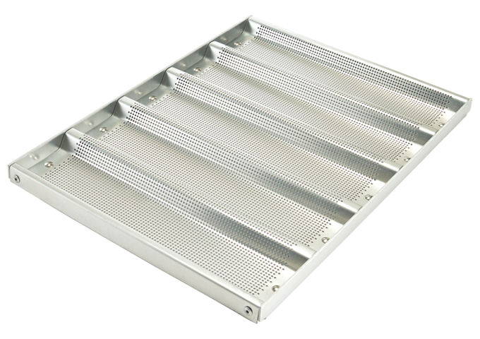 Aluminum Sub Sandwich Roll Pan with Silicone Glaze