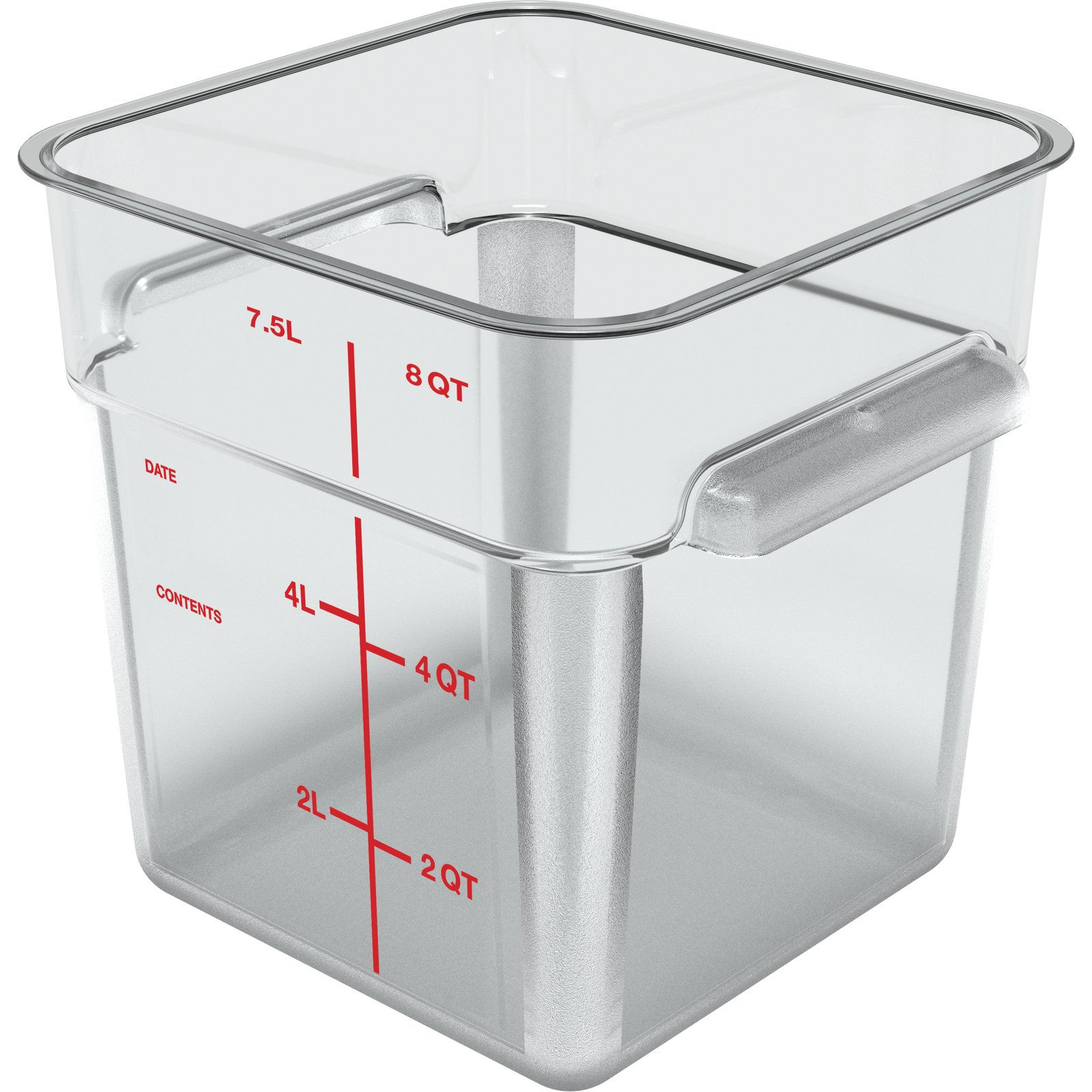 Food Storage Container 8 qt - Clear