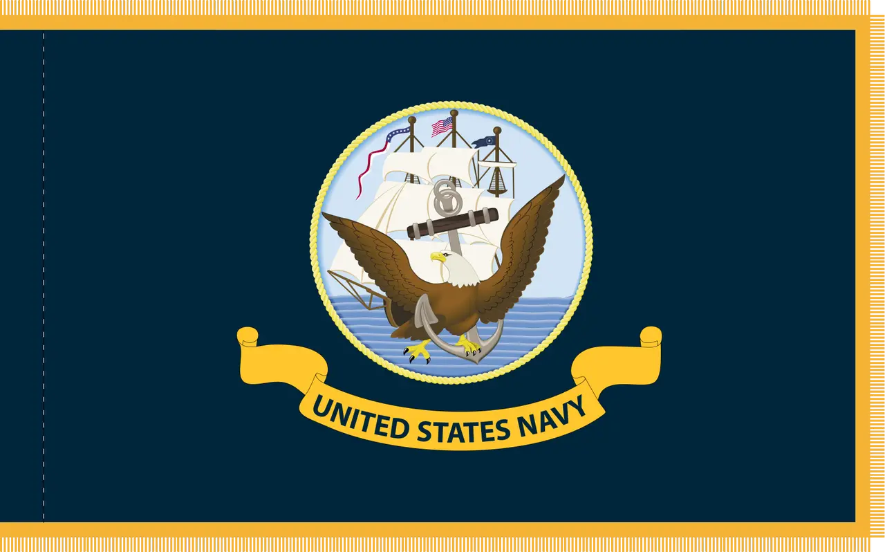 US Navy Indoor Flag