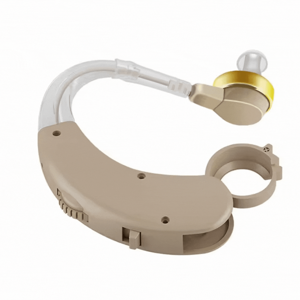 Thumbnail: V-163  Analogue BTE Hearing Aid Machine, Good Sound Quality for Old Age