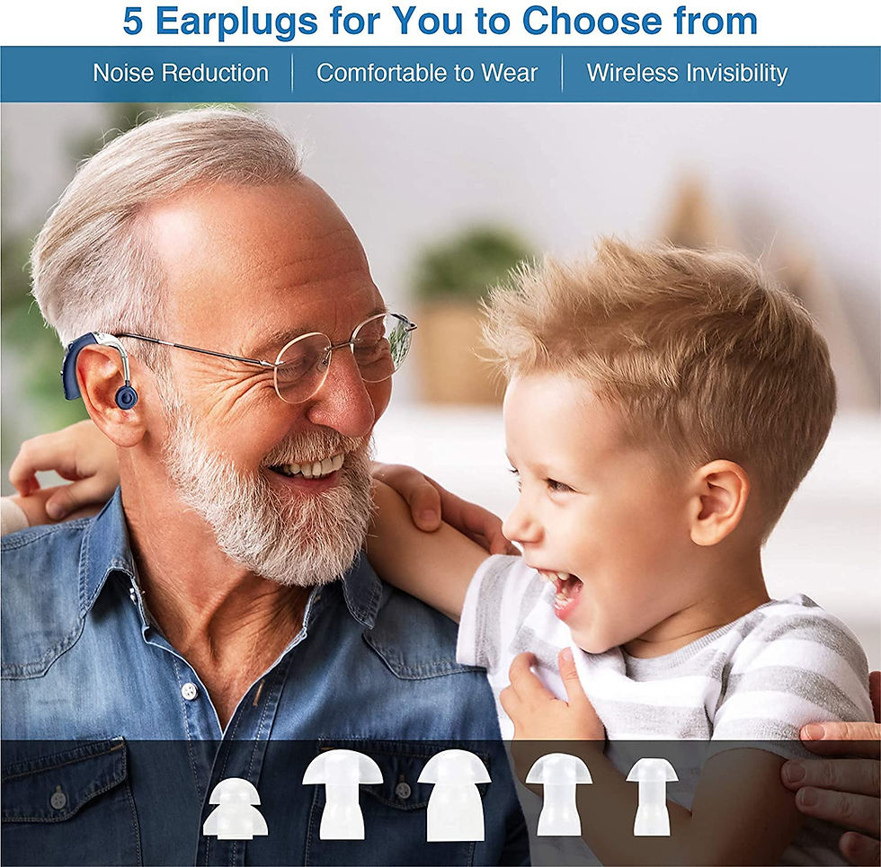 Thumbnail: Aika Behind The Ear (BTE) Rechargeable Digital Hearing Aid Machine for Seniors