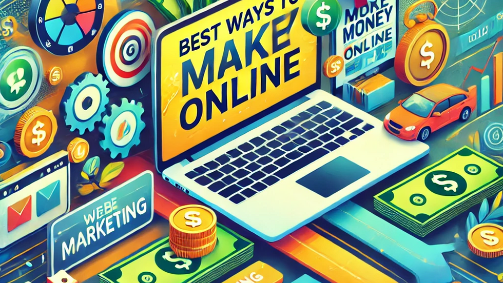 Best Ways to Make Money Online in 2025: A Guide to Freelancing, E-commerce, and Crypto Investing