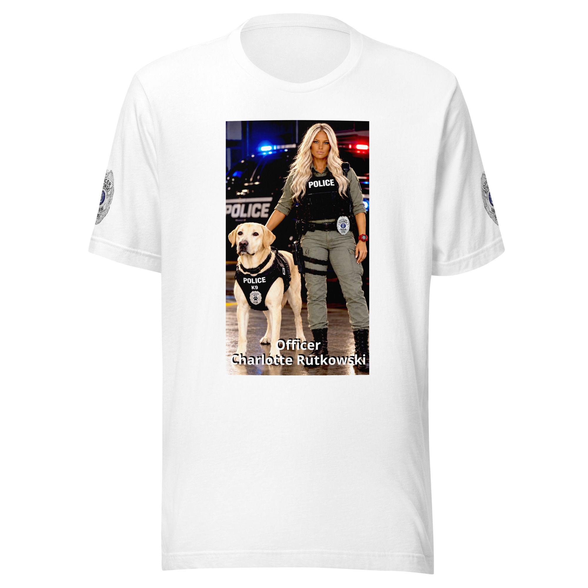 Officer Charlotte Rutkowski Unisex t-shirt