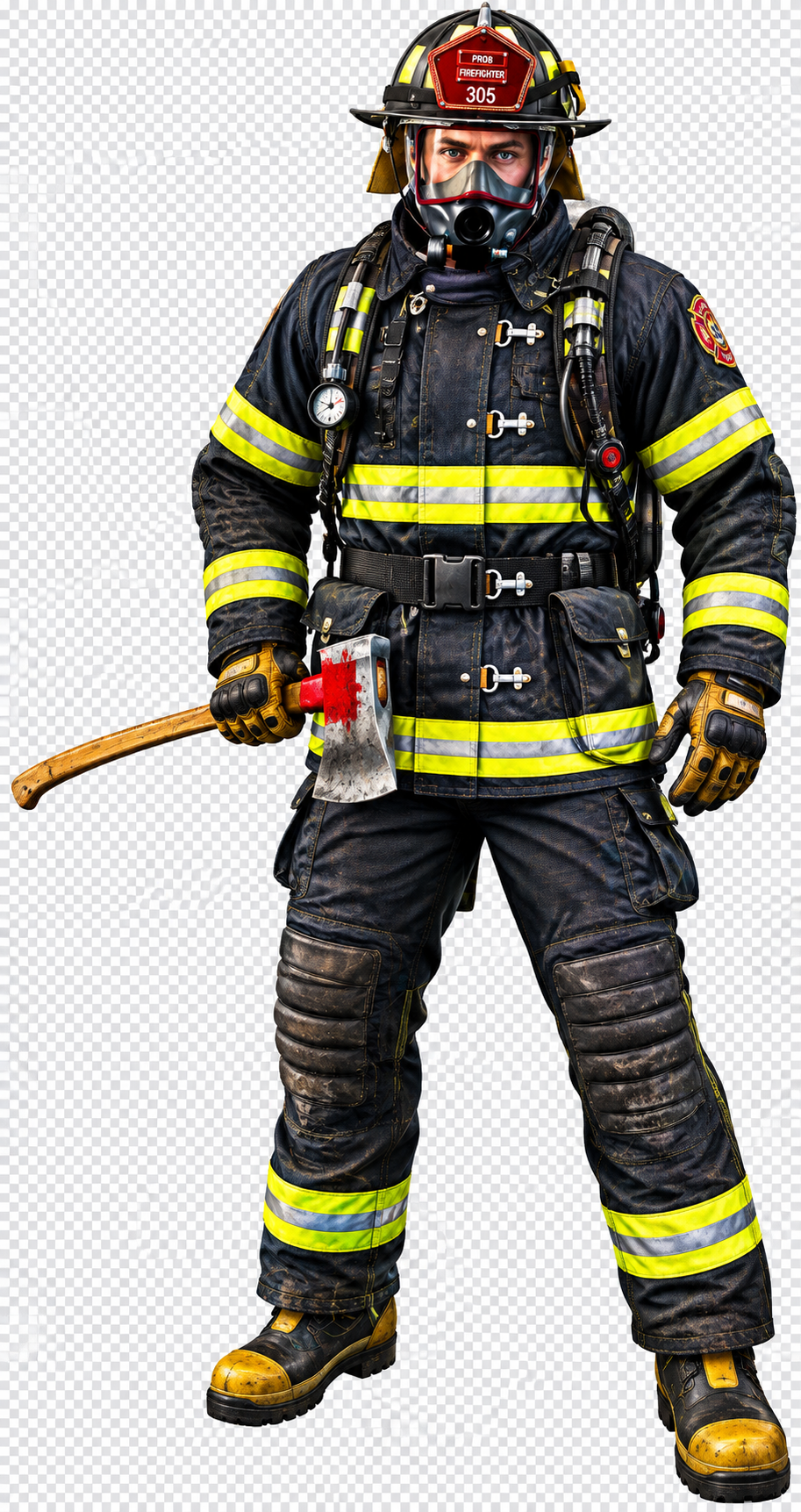 Firefighter Steven Rinning
