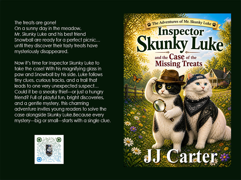 Thumbnail: Inspector Skunky Luke and the Case of the Missing Treats paperback