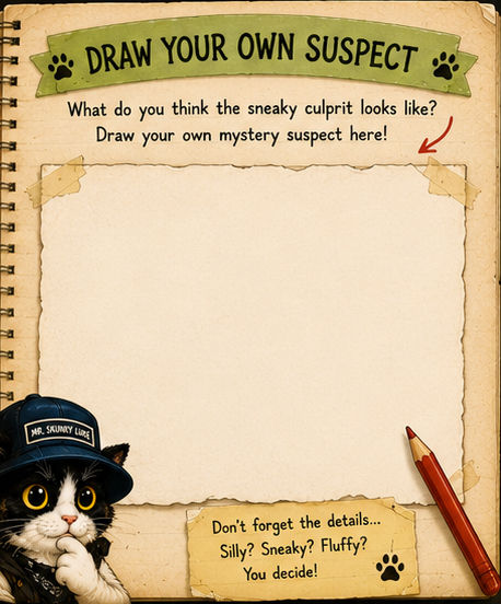 Thumbnail: Inspector Skunky Luke and the Case of the Missing Treats paperback
