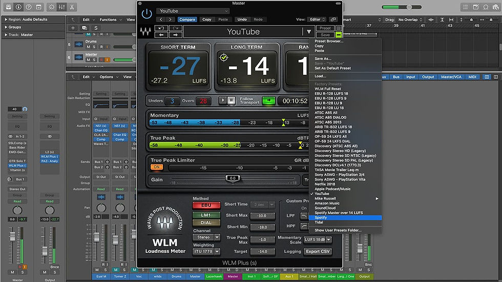 Thumbnail: Waves WLM Plus Loudness Meter
