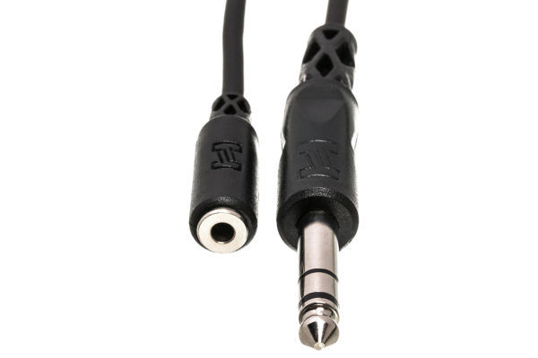 Thumbnail: Hosa MHE-310 Headphone Adapter Cable 3.5 mm TRS to 1/4 in TRS