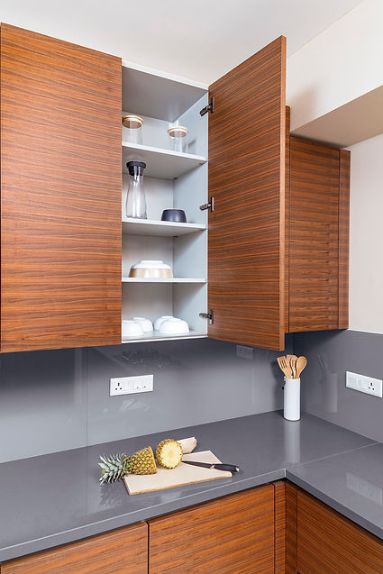 Modular Kitchen Design and installation for a modern Indian family by Cabinets and Me - Project Karle Zenith Apartment Bengaluru