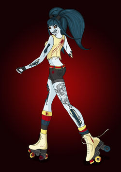 Zombie Roller Girl