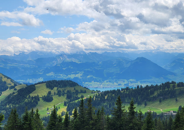 View From Rigi Mountain