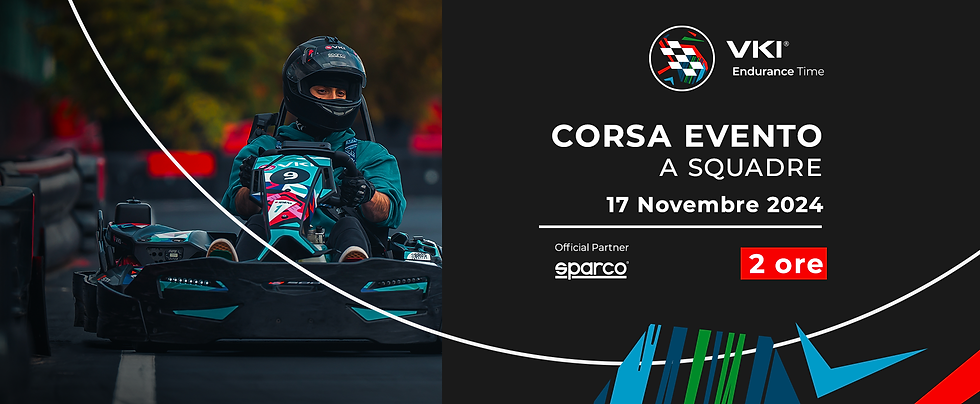 Endurance Time VKI® Sparco® | 2 ore - 17 Novembre 2024