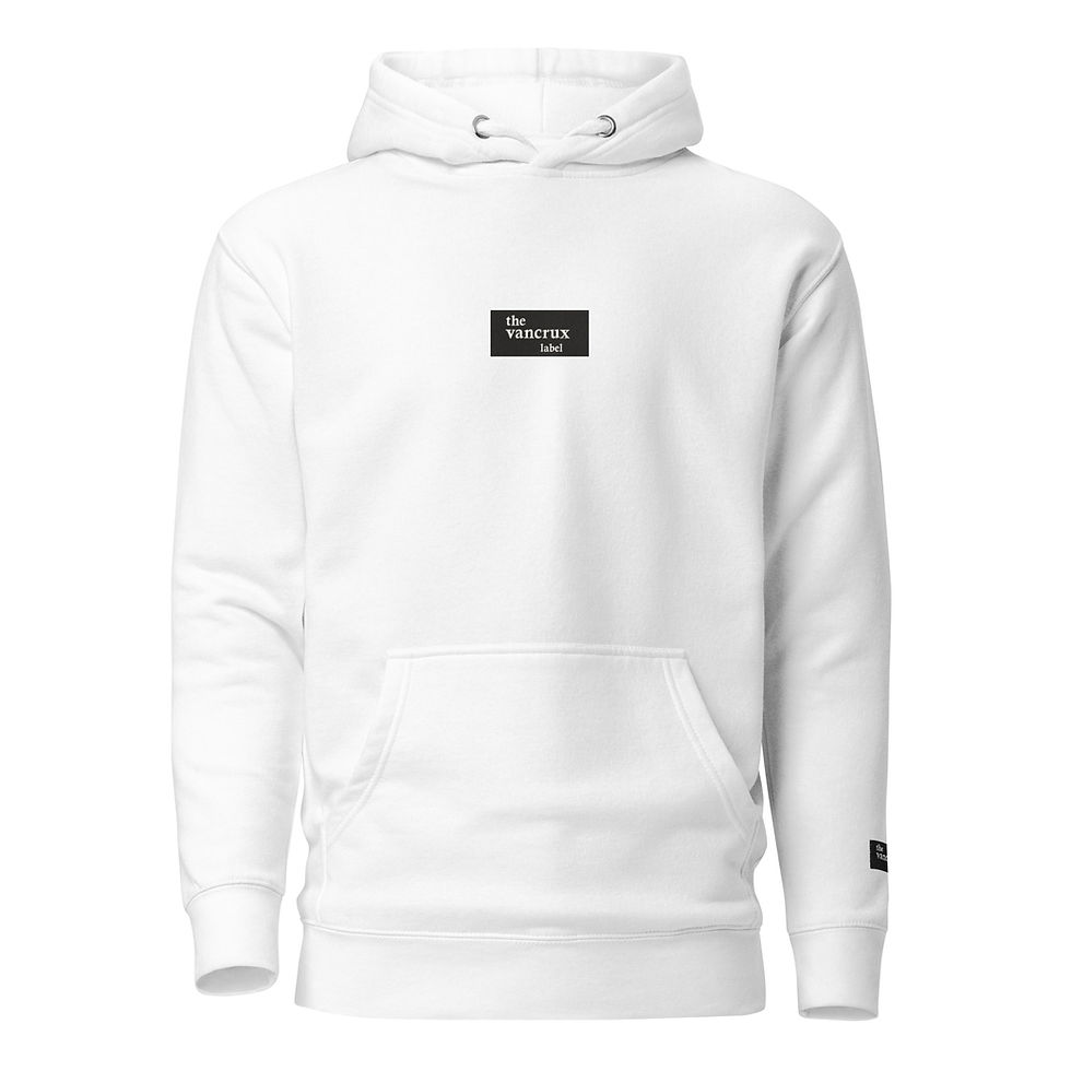 Thumbnail: The Vancrux Label Unisex Hoodie (Various Colours)